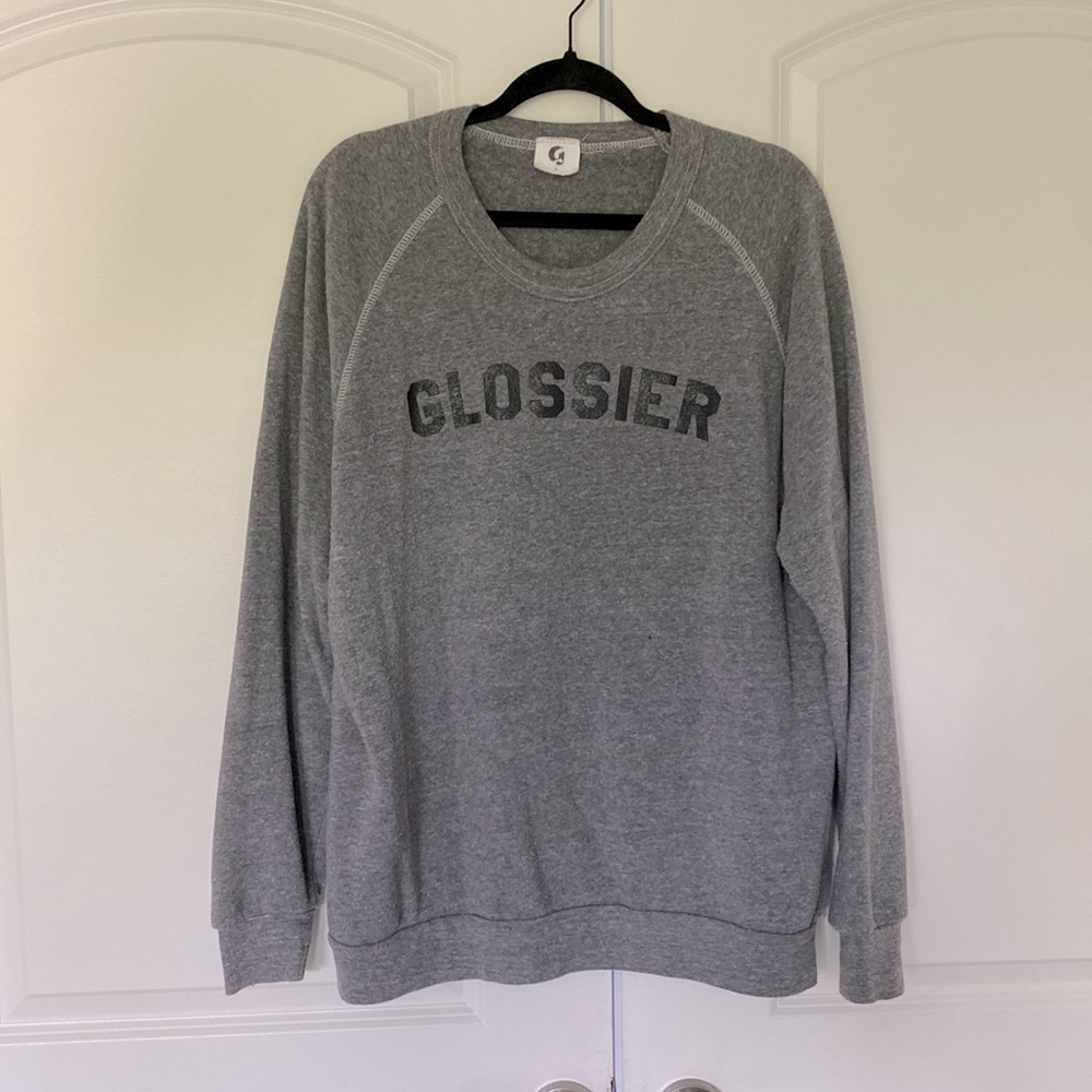 Glossier Pullover Crewneck Sweatshirt - XL